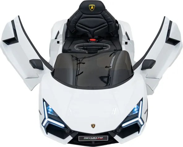 Elektrické autíčko Lamborghini Revuelto biele