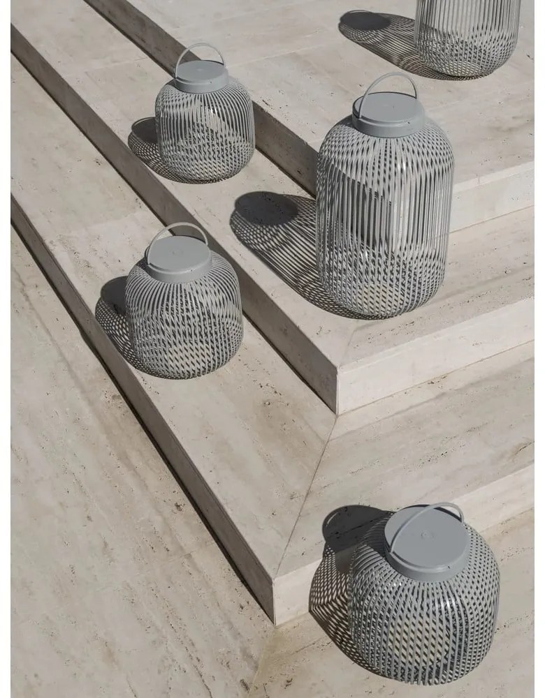 LED prenosné stmievateľné vonkajšie svietidlo na USB ø 27,5 cm Lito Led – Blomus