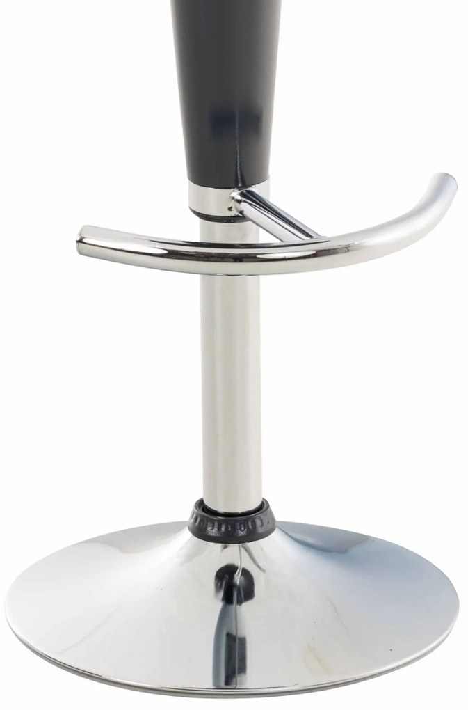 Plastová barová stolička Shine - Sivá