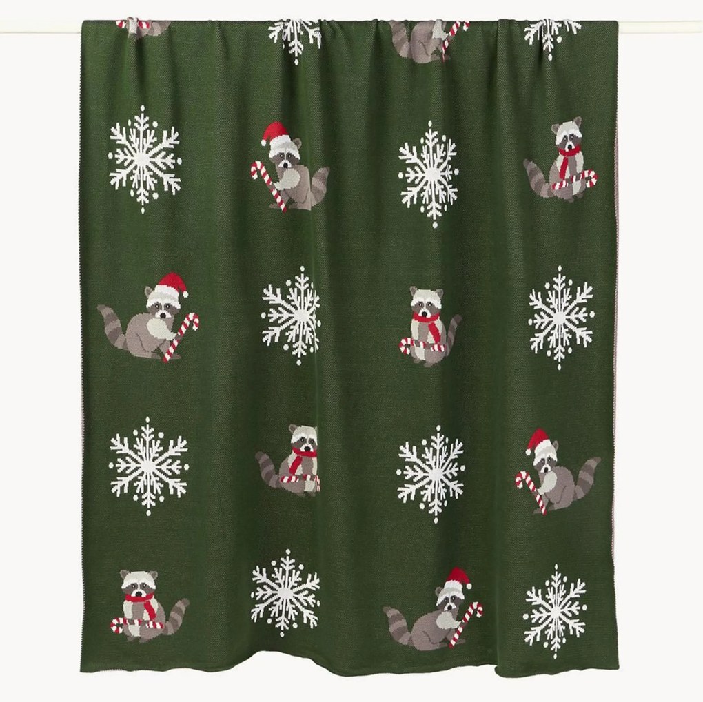 Bavlnená deka so zimným motívom Buddy