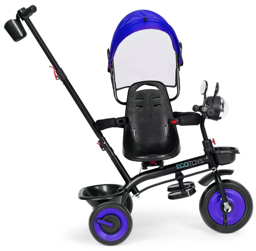 ECOTOYS Detská trojkolka 3v1, Blue