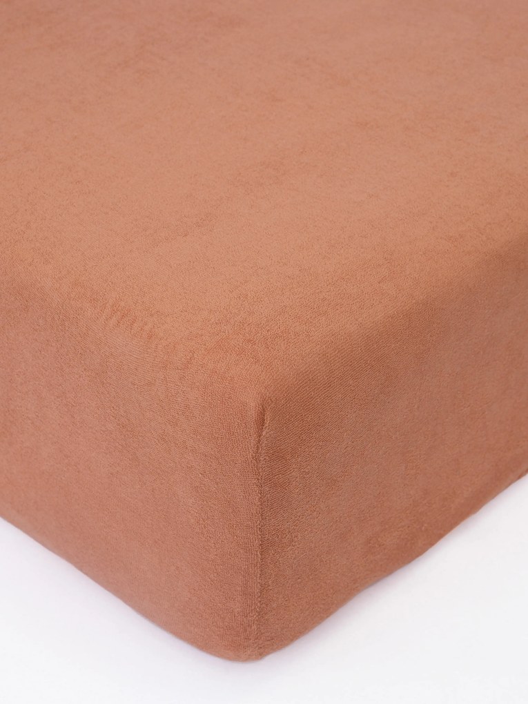 Froté plachta 220 × 200 cm - terakota