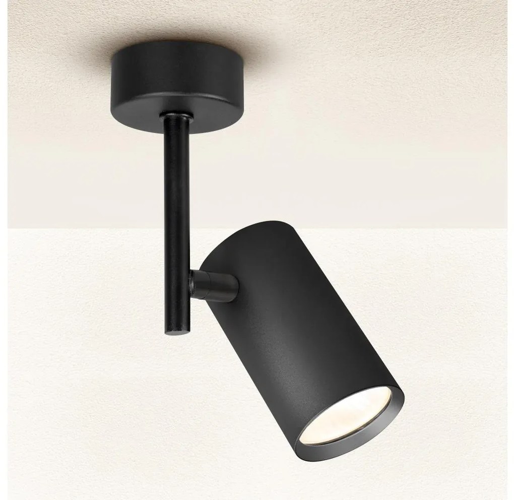 Brilagi - Bodové svietidlo SELE VERTICAL 1xGU10/30W/230V čierna WO-E1-OEM