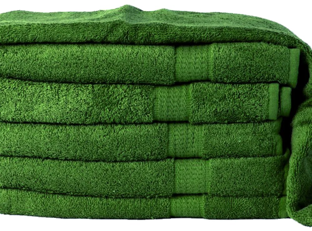Osuška Homa zelená 70x140cm