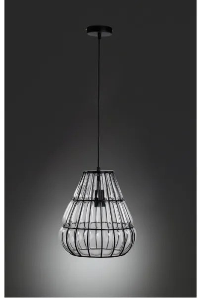 Wofi 6404.01.10.9000 - Luster na lanku BANKS 1xE27/40W/230V