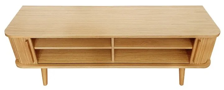TV stolík v dekore duba v prírodnej farbe 138x50 cm Rove – Woodman