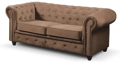 Pohovka Infinity Chesterfield II Tmavosivá