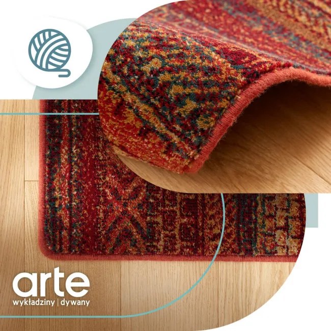 Koberec Dywilan Omega Baku červený