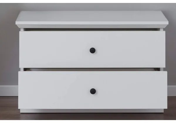 Komoda LIANTE 49x81 cm biela