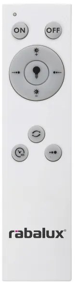 Rabalux - LED Stmievateľné stropné svietidlo LED/38W/230V biela + DO 3000-6500K