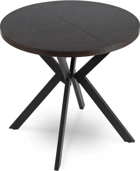 Stôl FRANCO 80–160 cm čierny