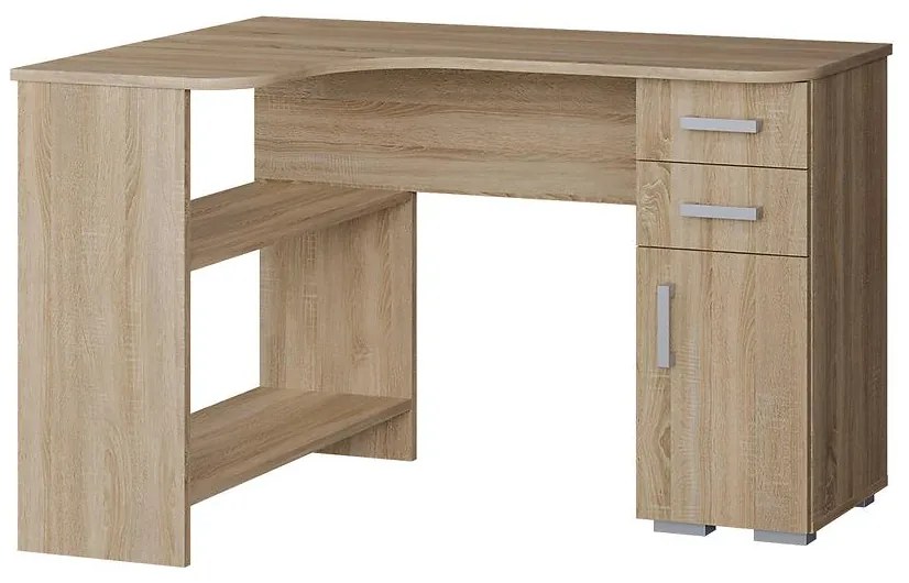 Písací stôl Bogdan Rohový D.Sonoma