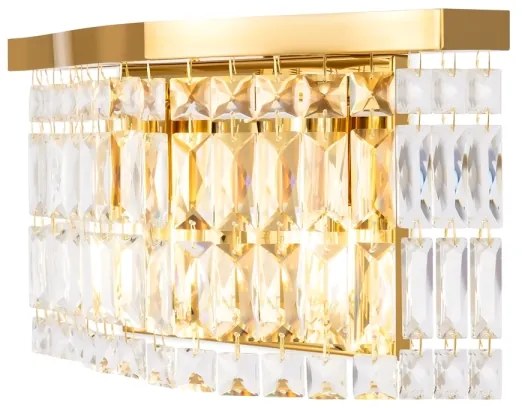 Maytoni DIA005WL-02G - Nástenné svietidlo DUNE 2xE14/60W/230V zlatá