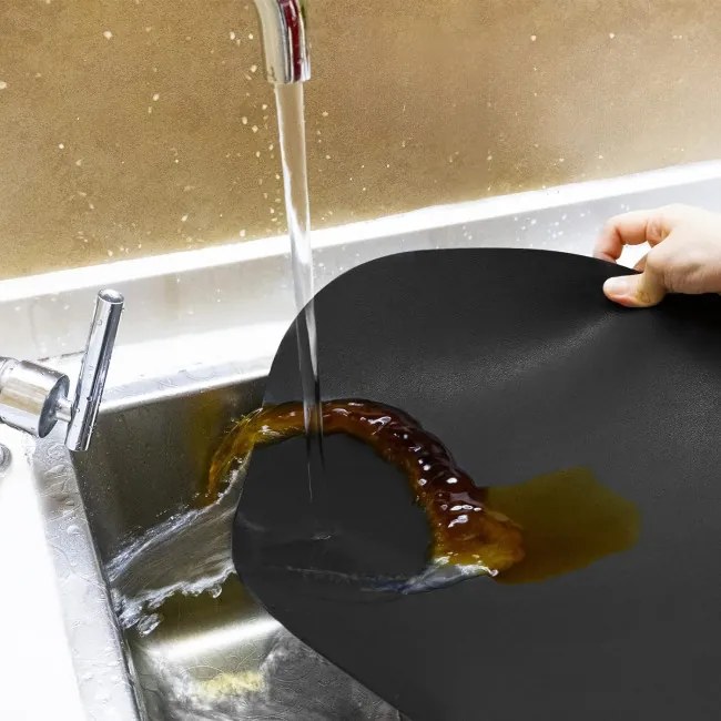 Podložka pod tanier a šálku TRIVAL BLACK (8 ks)