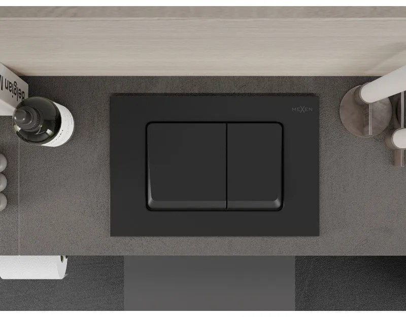 Mexen Fenix XS 10, splachovacie tlačidlo pre Mexen XS modul, grafitová, 601066