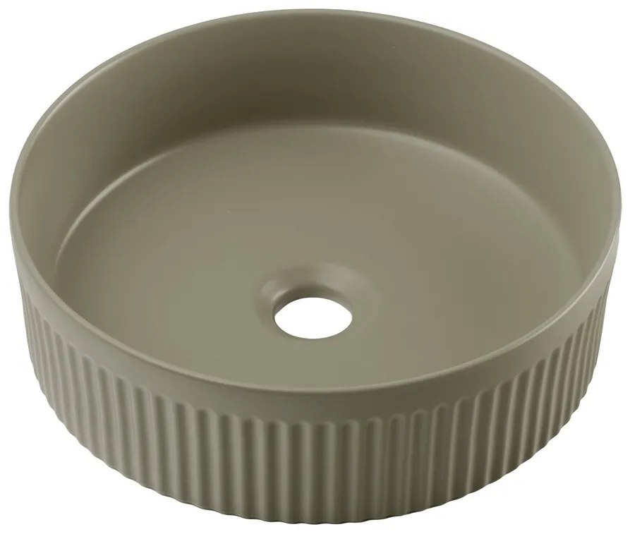 Umývadlo na dosku BEYOND 2 36 cm olivovozelená