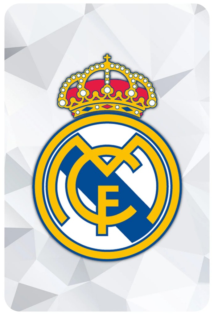 Textilná nálepka na stenu "Real Madrid CF"