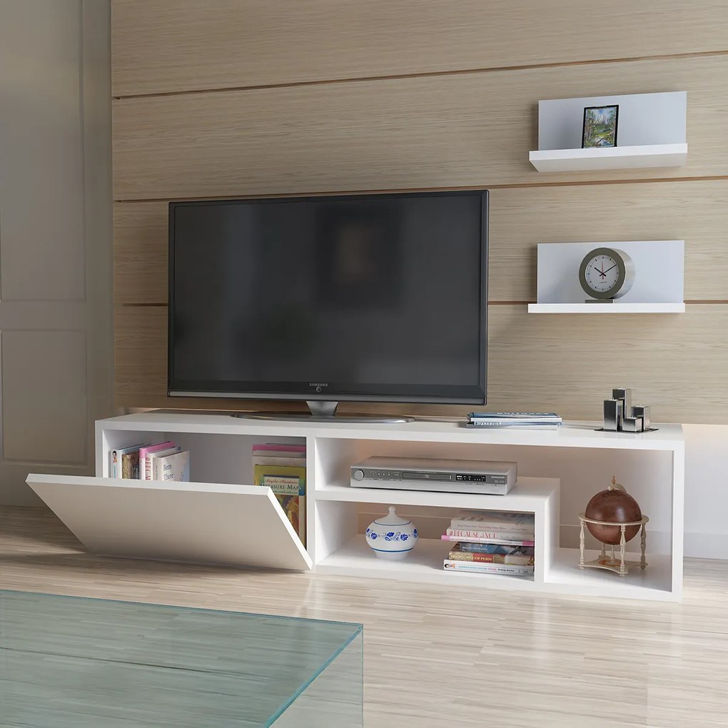 TV stolík Zeplin White