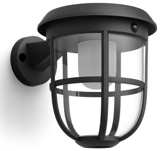 Philips-LED Solárne nástenné svietidlo so senzorom RADII LED/1,3W/3,7V 3000K IP44