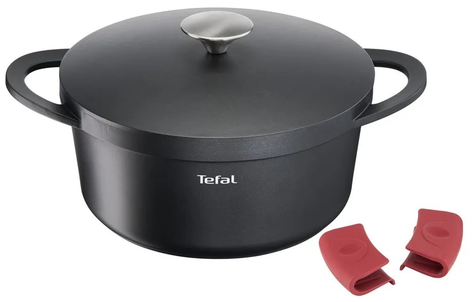 Hliníkový hrniec s pokrievkou s nepriľnavým povrchom na indukciu 4.5 l Trattoria - Tefal