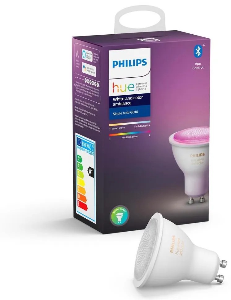 Philips Hue White and Color Ambience žiarovka GU10 5.7W BlueTooth