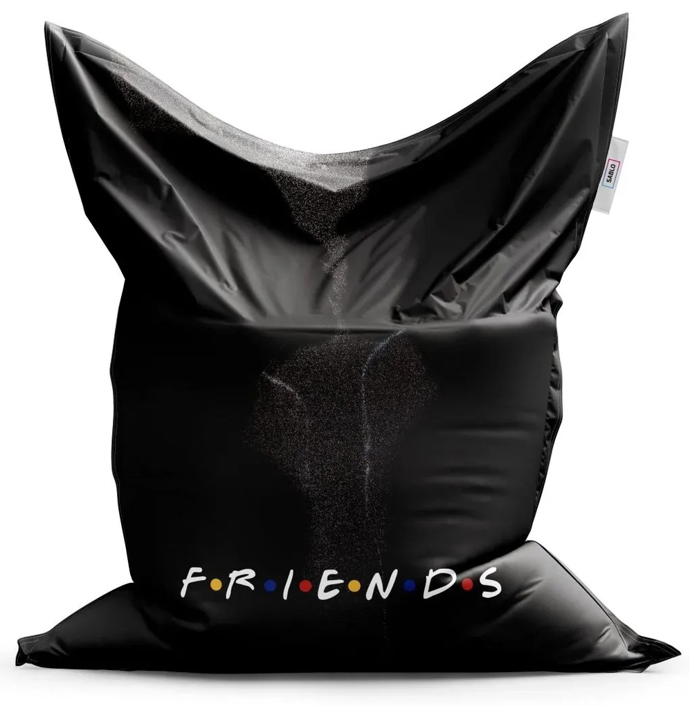 Sablio Sedací vak Seriál Priatelia FRIENDS Bozk - 200x140 cm