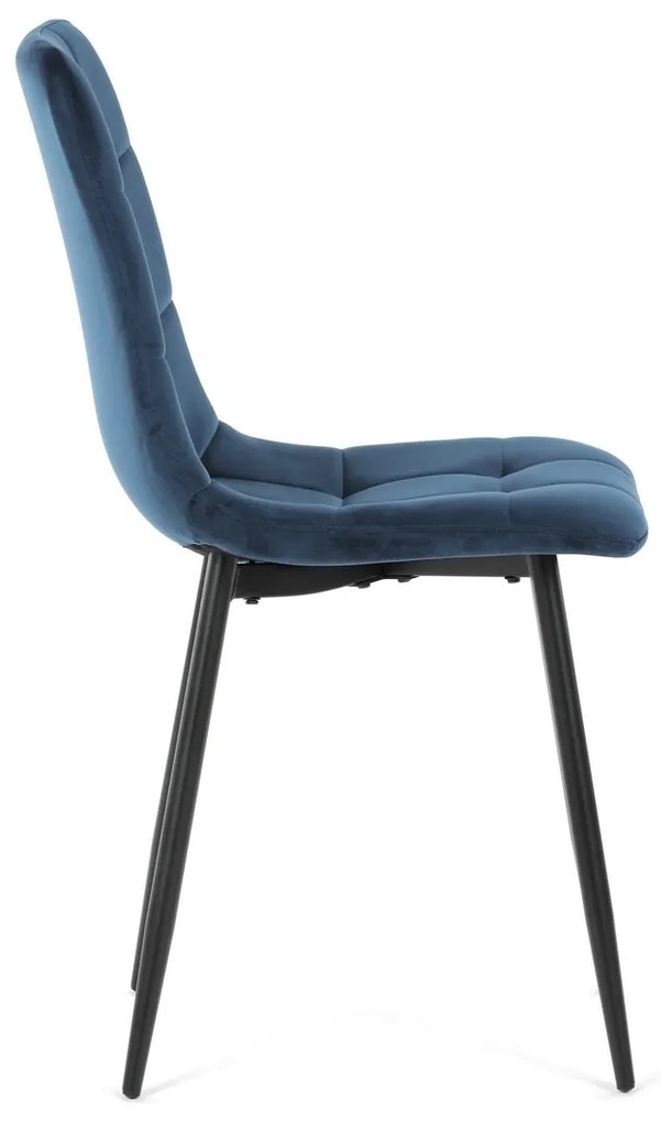 Sada jedálenských stoličiek CT-281 BLUE4, 4 ks