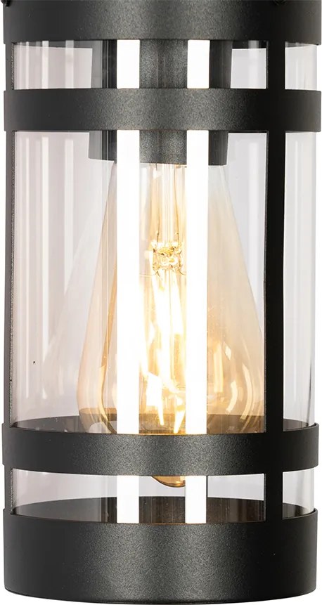 Inteligentné vonkajšie nástenné svietidlo čierne IP44 vrátane WiFi A60 - Ruben