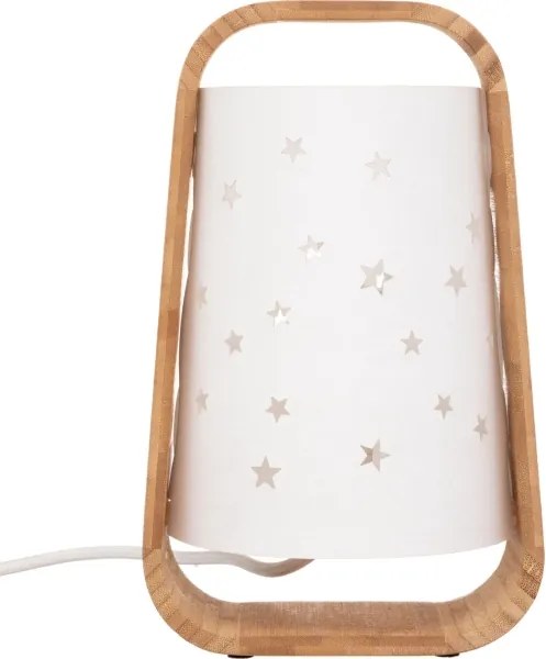 Atmosphera - Stolná lampa STARS 1xE14/40W/230V bambus