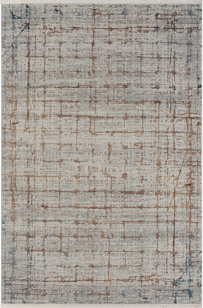 My Flair, Kusový koberec Esme 3 hellgrau, 140x200, šedá, chodba / predsieň