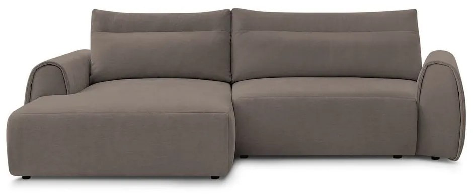 Hnedá rohová pohovka Aden – Bobochic Paris