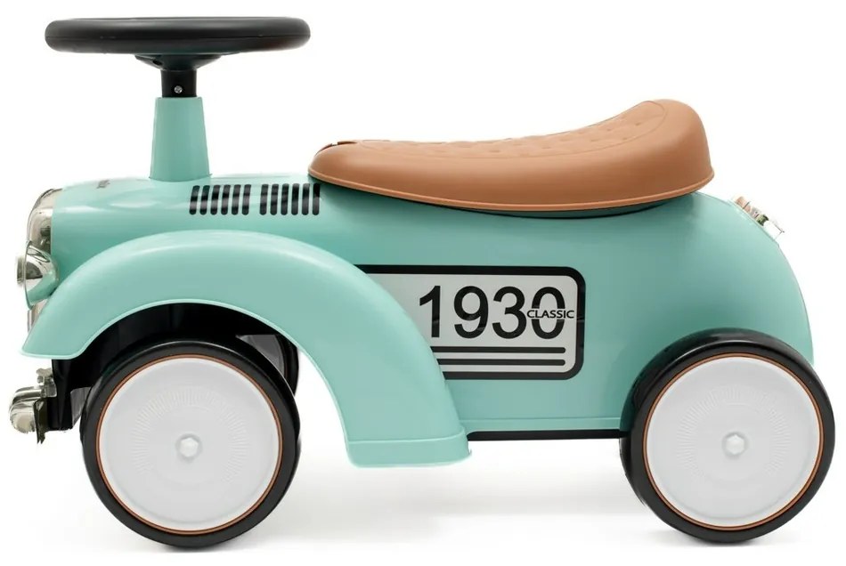 Detské odrážadlo Baby Mix Retro mätová, 27 x 25 x 58 cm