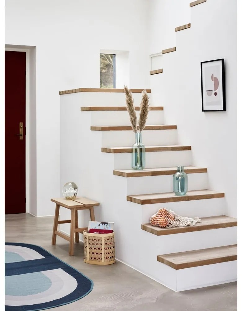 Stolička z dubového dreva Hübsch Ground