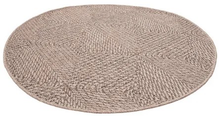 Koberec PATIO INT 5036/178 naturálny kruh