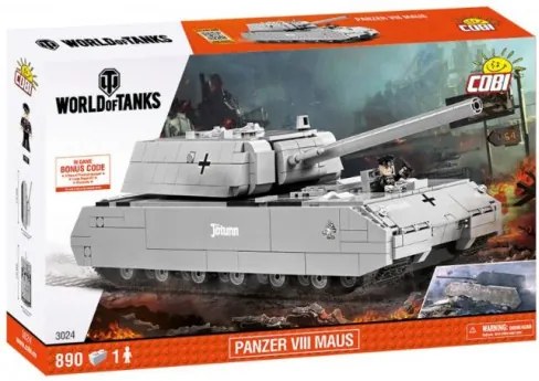 Cobi 3024 WORLD OF TANKS Sd.Kfz 205 Tank VIII Myš