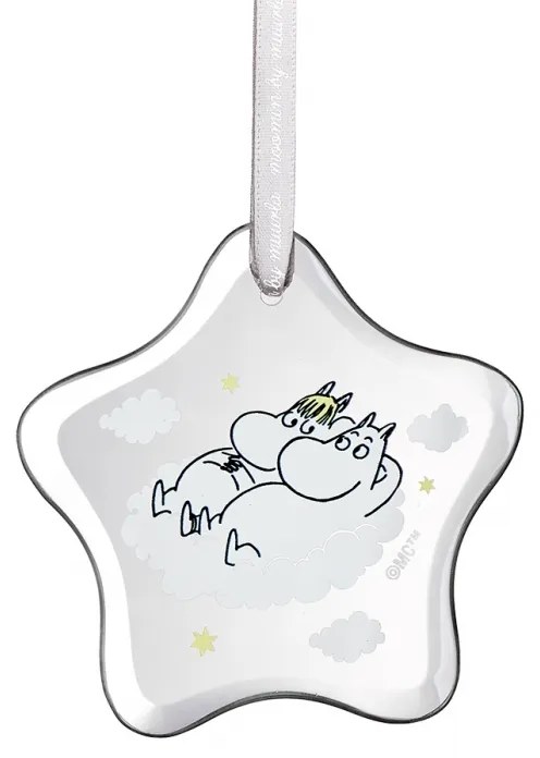 Vianočná dekorácia Snorkmaiden & Moomin