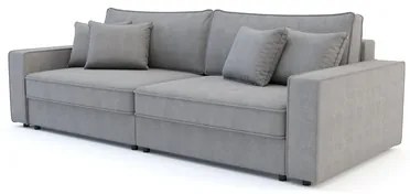 Rozkladacia pohovka 4-miestna MARKOS svetlosivá