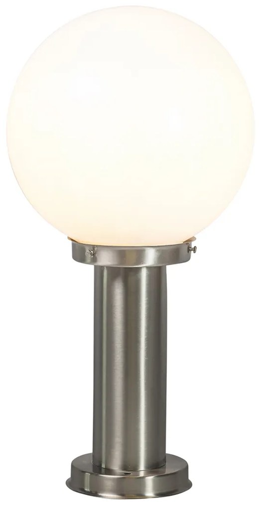 Inteligentný vonkajší lampášový stĺp oceľ nerez 50 cm vrátane Wifi A60 - Sfera