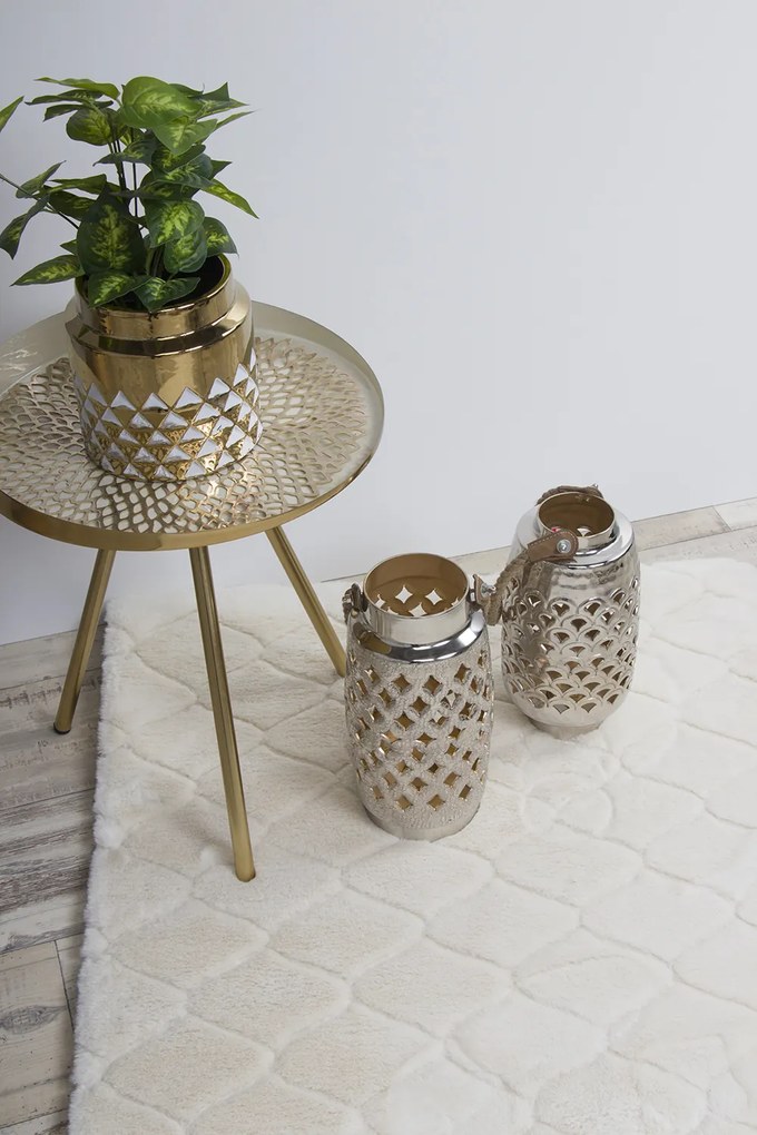 Koberec Rabbit 3D 02 CREAM rozmery koberec: 80x140 cm
