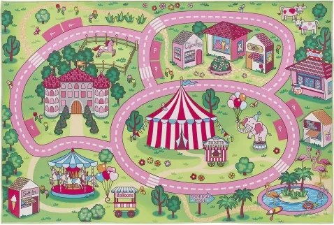 Detský koberec Wonderland 140x200 cm%