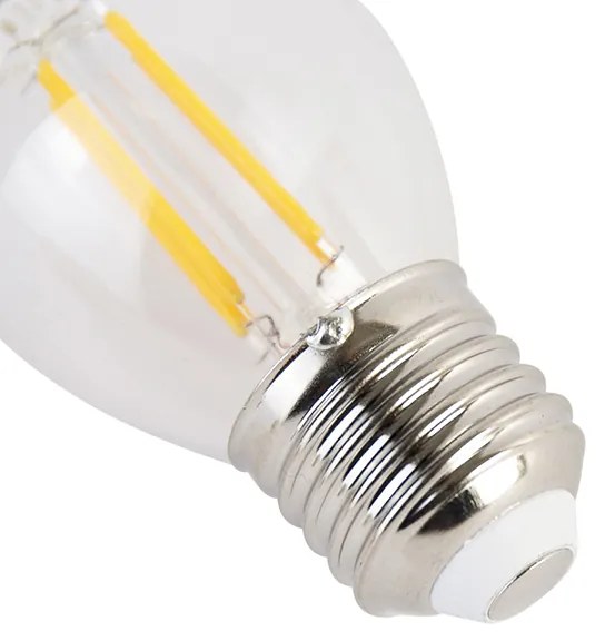 Sada 5 stmievateľných LED žiaroviek E27 P45 4W 330lm 2100K