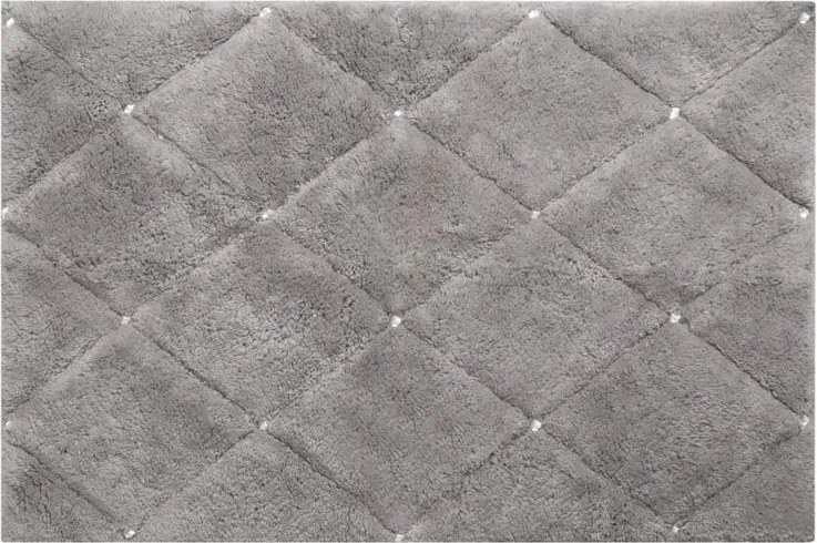KÚPEĽŇOVÝ KOBERČEK CHIC (2) 50X70 CM STRIEBORNÝ
