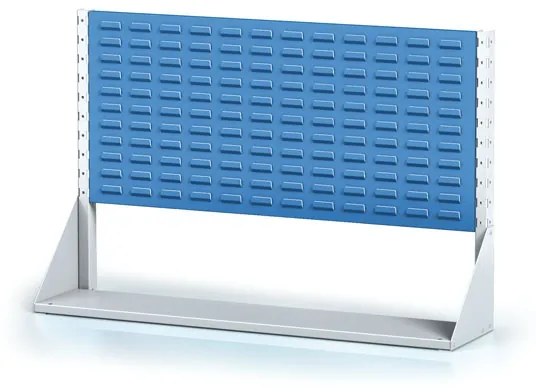 Perforované stojany s panelmi na boxy, 1 poschodie, základné pole