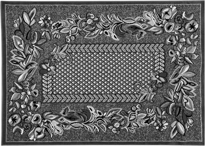 DC Koberec PP 7192 sivá Rozmer: 120×170 cm