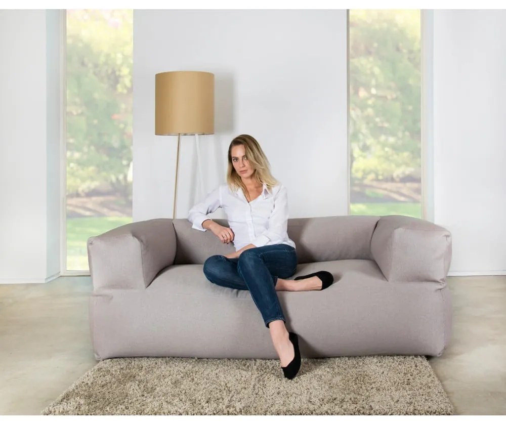 Modrý menčestrový sedací vak Sofa MooG – SLOWDOWN