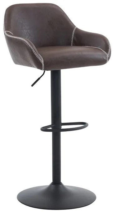 Autronic BONTEC Barová stolička, hnedá, ekokoža, AUB-716 BR3 Farba: Šedá