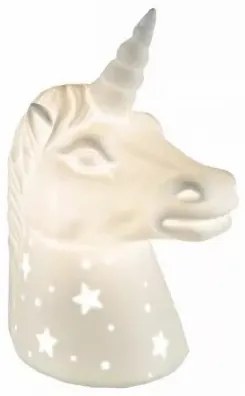 Porcelánová lampa Jednorožec E14