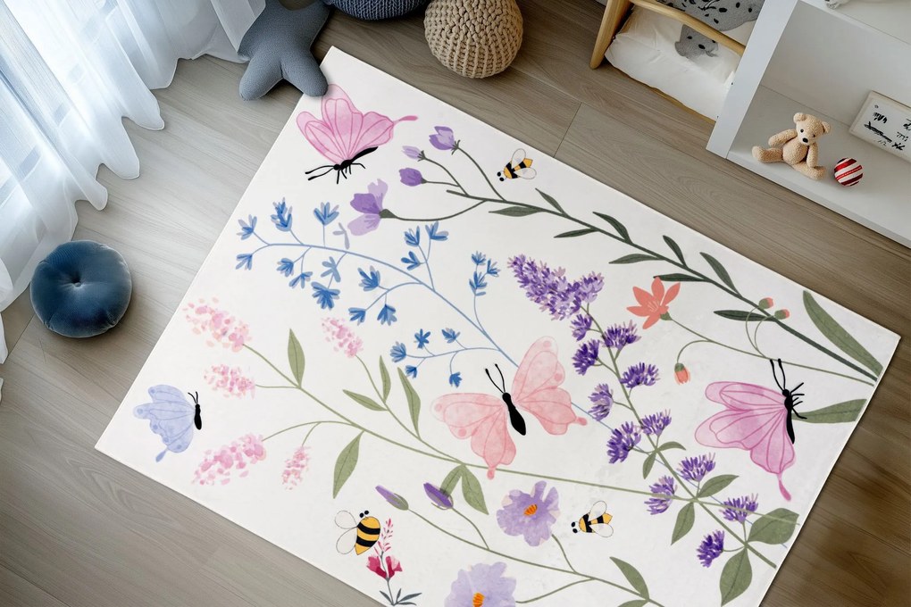 Obsession, Detský kusový koberec Magic Kids ML 109 Hebe, 115 x160, viacfarebná, detská izba