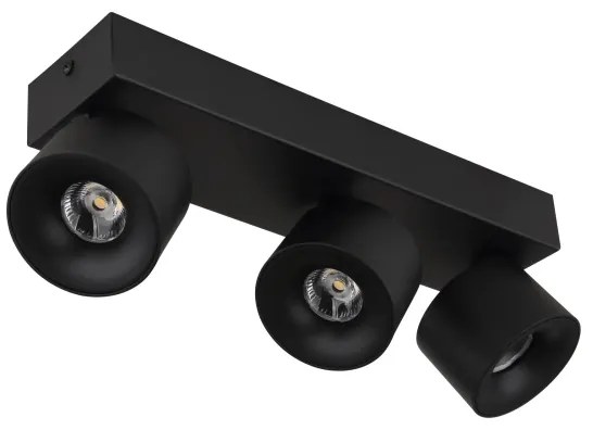 Globo 56961-3B - LED Bodové svietidlo RAE 3xLED/6W/230V čierna