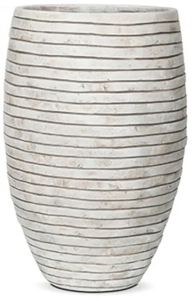 Capi Nature Row Vase deluxe elegant ivory 57x86cm